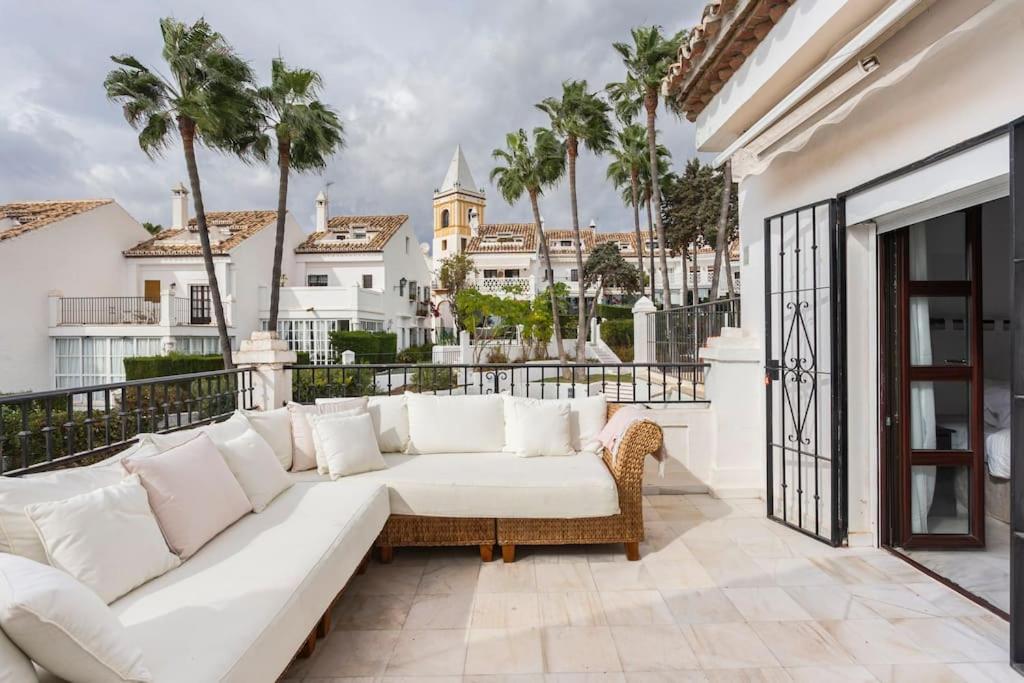 Stylish Spanish 3 Bd Townhouse On The Golden Mile Марбелья Екстер'єр фото