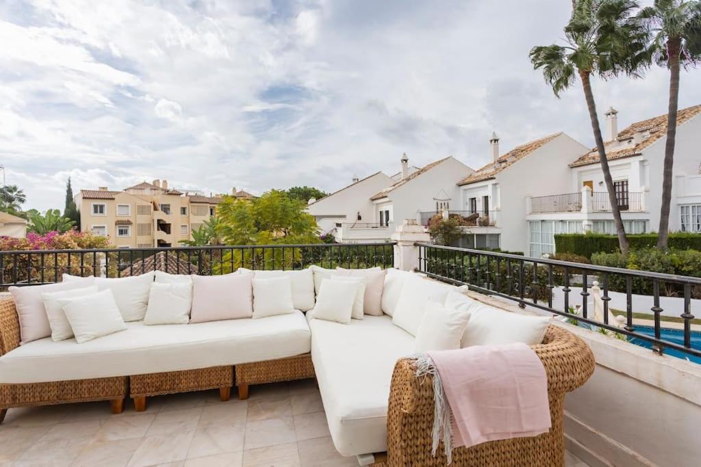 Stylish Spanish 3 Bd Townhouse On The Golden Mile Марбелья Екстер'єр фото